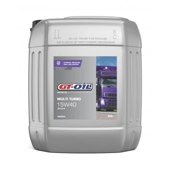 GT OIL MULTI TURBO 15W40 API-CI4 (1X20)