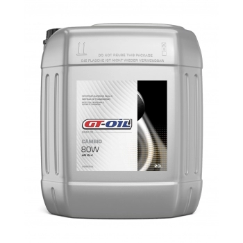GT OIL CAMBIO 80W GL4 (1X20)