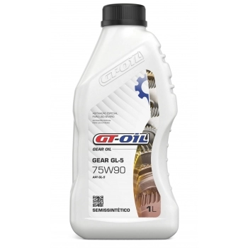 GT OIL GEAR 75W90 GL5 SEMISSINTÉTICO(12X1)