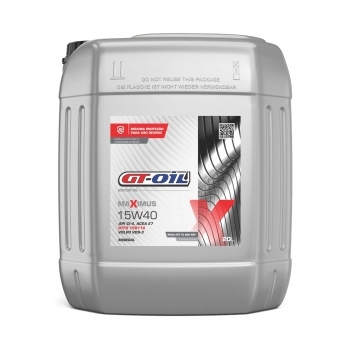GT OIL MAXIMUS 15W40 CI4 (1X20)