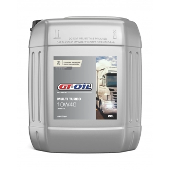 GT OIL MULTI TURBO 10W40 (1X20)
